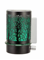 Colour changing LED Plug In Wax Warmer - BLACK