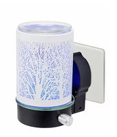 Colour changing LED Plug in Wax Warmer - WHITE